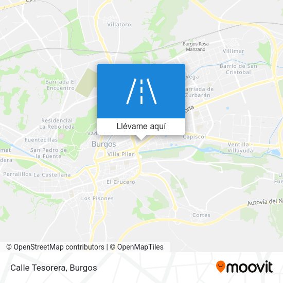 Mapa Calle Tesorera