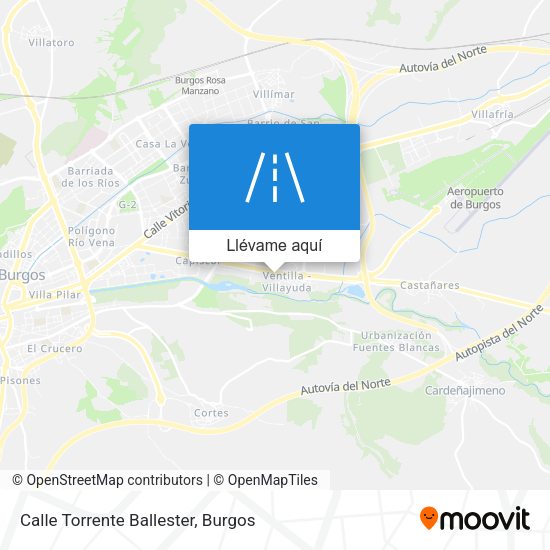 Mapa Calle Torrente Ballester