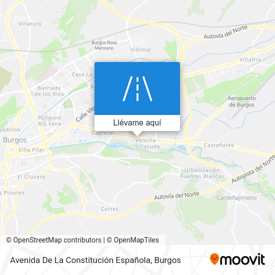 Mapa Avenida De La Constitución Española