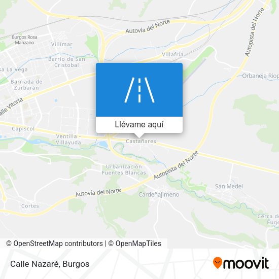 Mapa Calle Nazaré