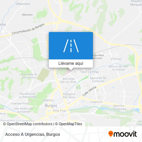 Mapa Acceso A Urgencias