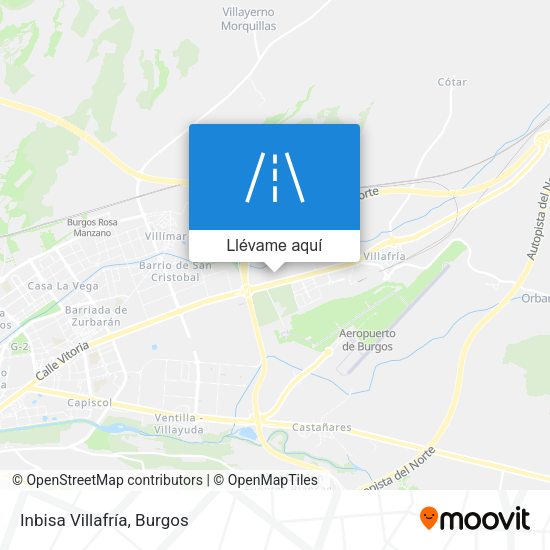 Mapa Inbisa Villafría