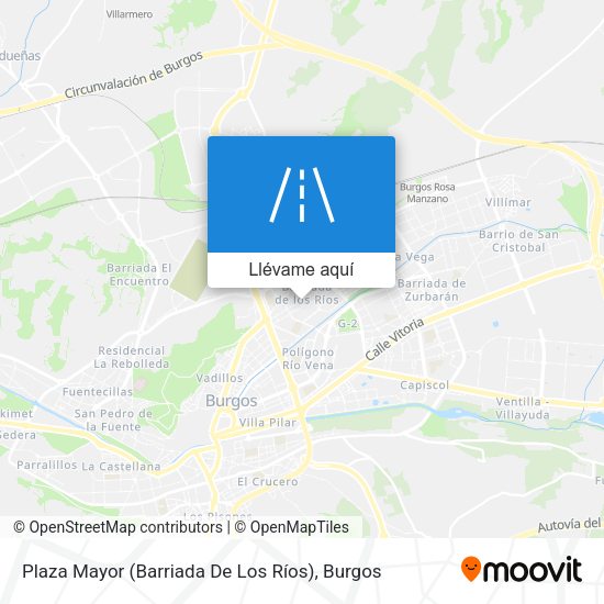 Mapa Plaza Mayor (Barriada De Los Ríos)