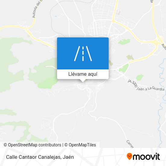 Mapa Calle Cantaor Canalejas