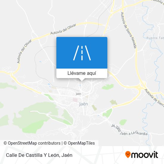 Mapa Calle De Castilla Y León