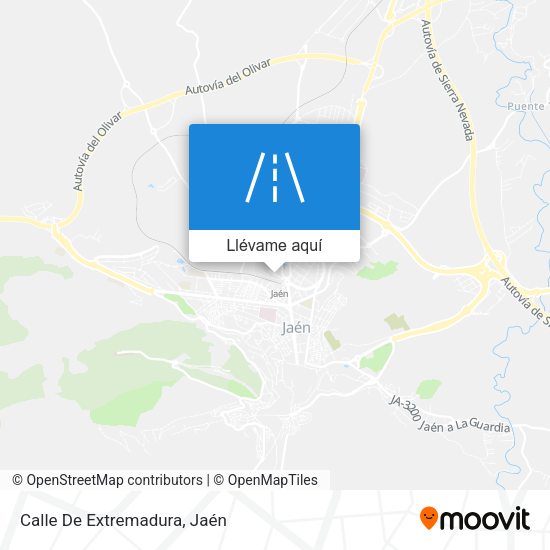 Mapa Calle De Extremadura