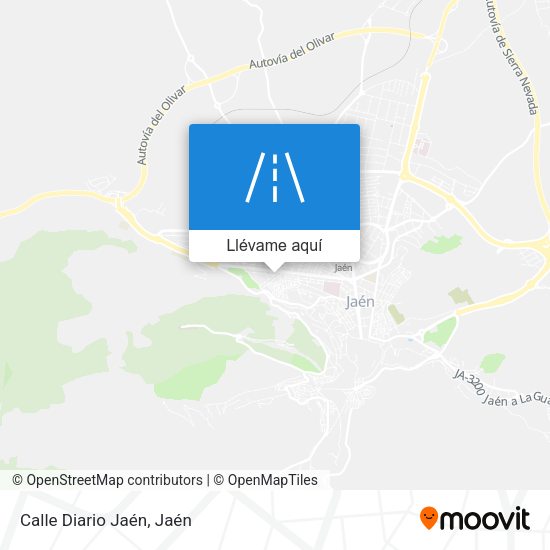 Mapa Calle Diario Jaén