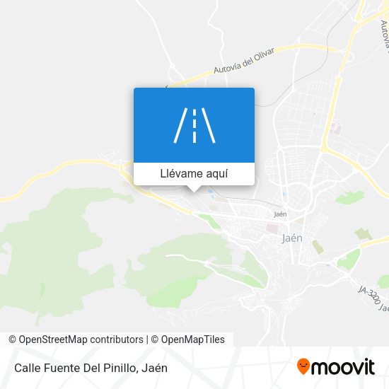 Mapa Calle Fuente Del Pinillo