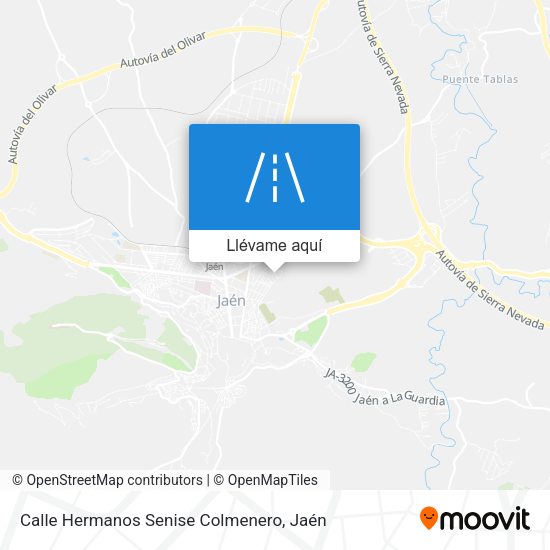 Mapa Calle Hermanos Senise Colmenero