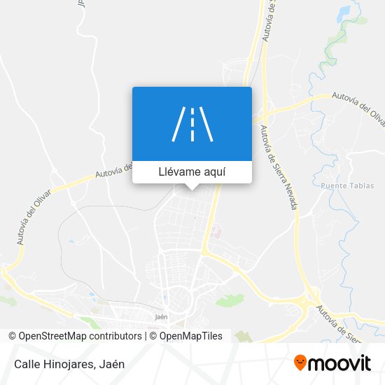 Mapa Calle Hinojares