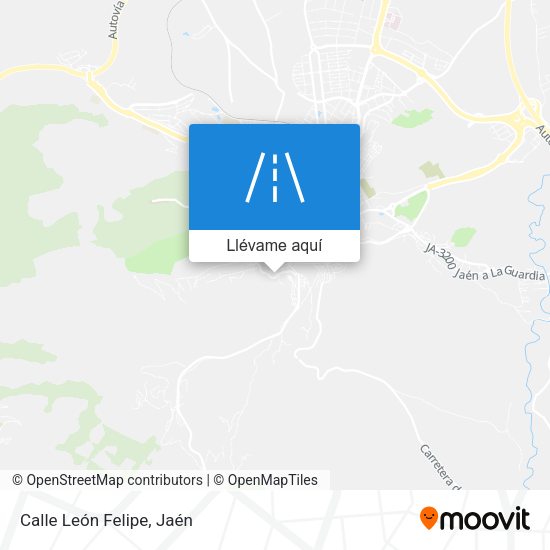 Mapa Calle León Felipe