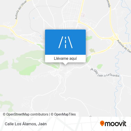 Mapa Calle Los Álamos