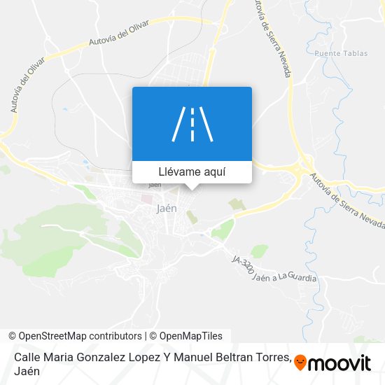 Mapa Calle Maria Gonzalez Lopez Y Manuel Beltran Torres