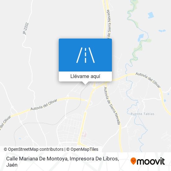 Mapa Calle Mariana De Montoya, Impresora De Libros