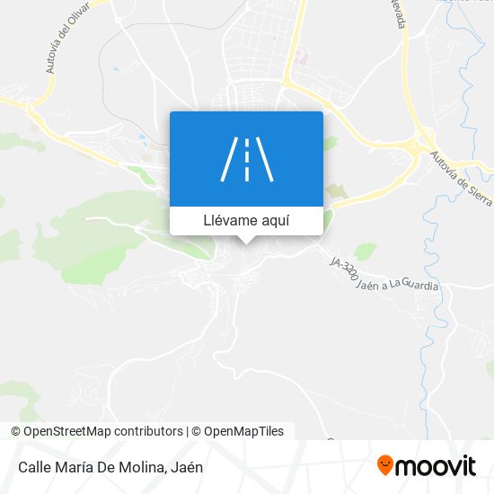 Mapa Calle María De Molina
