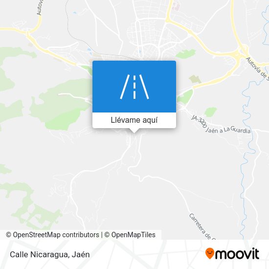 Mapa Calle Nicaragua