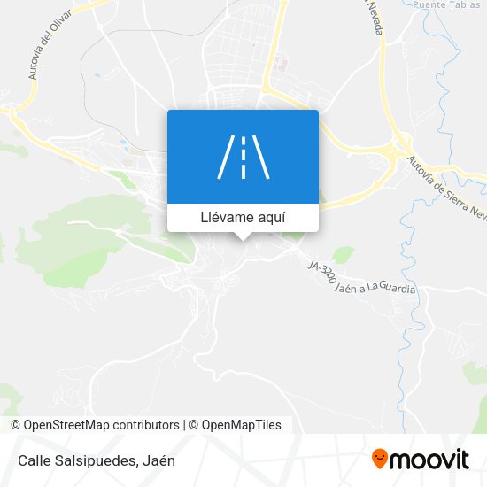 Mapa Calle Salsipuedes