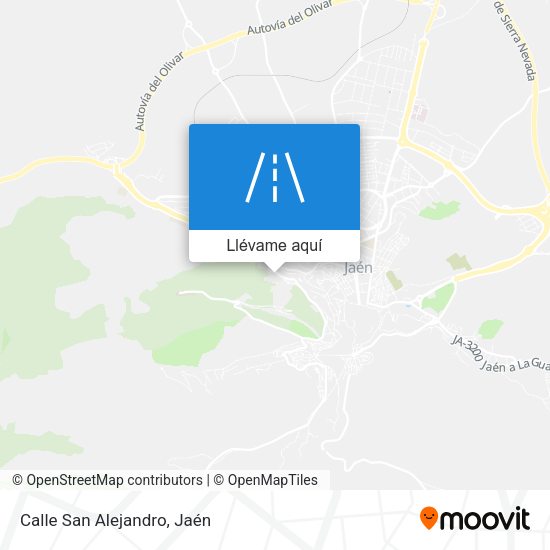 Mapa Calle San Alejandro
