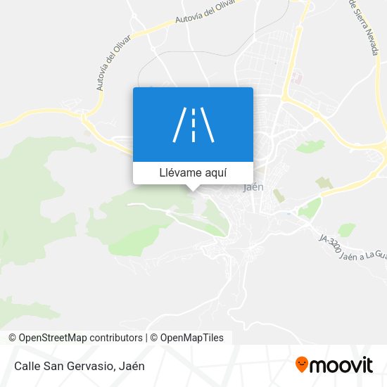 Mapa Calle San Gervasio