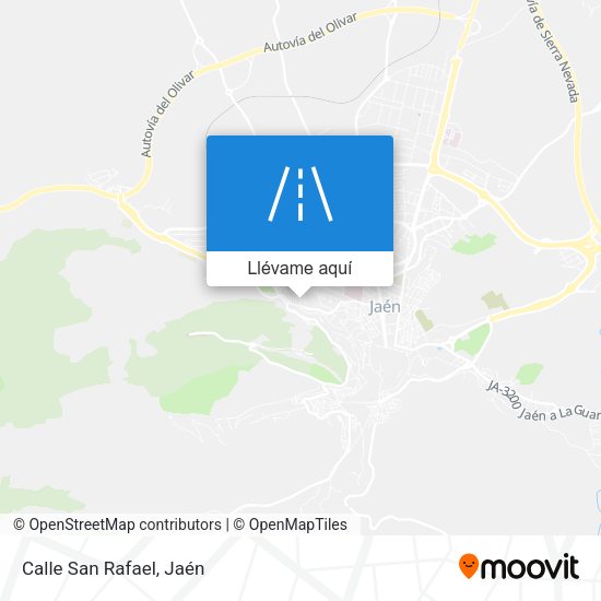 Mapa Calle San Rafael