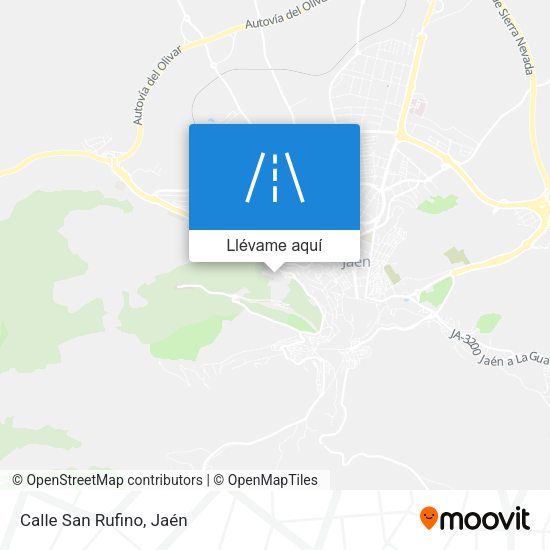 Mapa Calle San Rufino