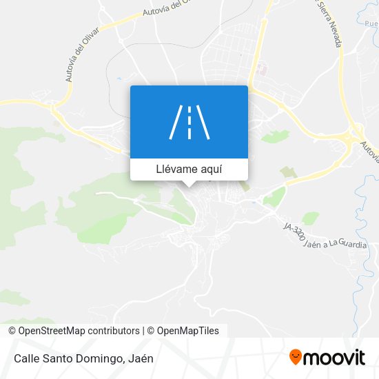 Mapa Calle Santo Domingo