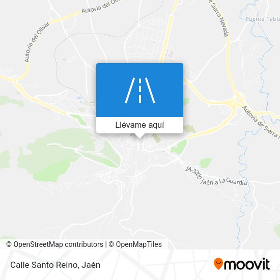 Mapa Calle Santo Reino