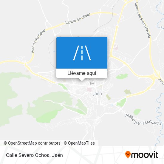 Mapa Calle Severo Ochoa