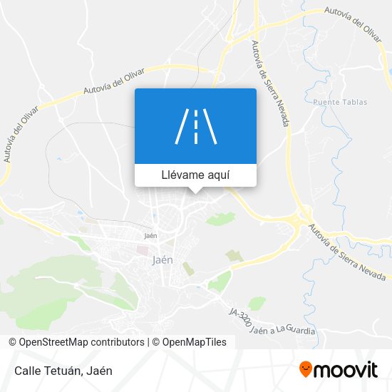 Mapa Calle Tetuán