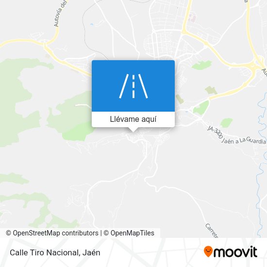 Mapa Calle Tiro Nacional