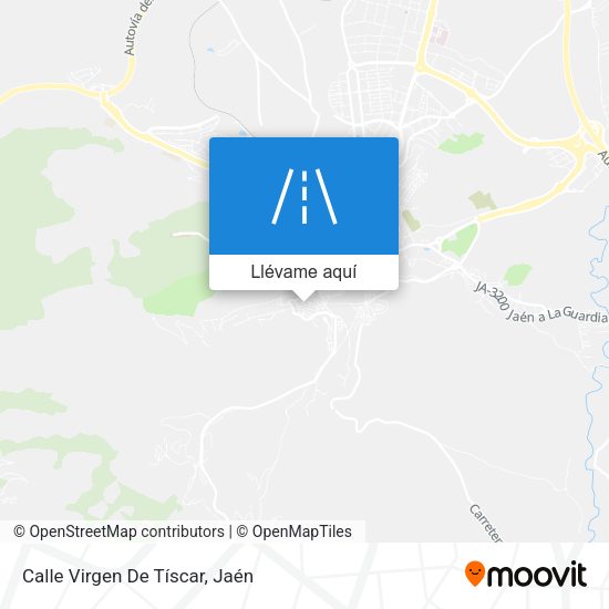 Mapa Calle Virgen De Tíscar