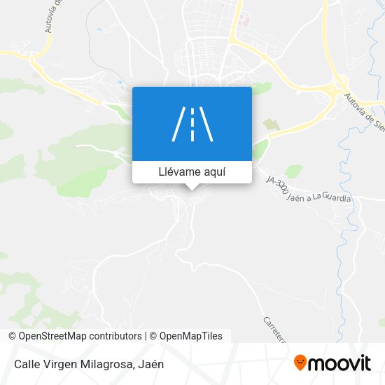 Mapa Calle Virgen Milagrosa
