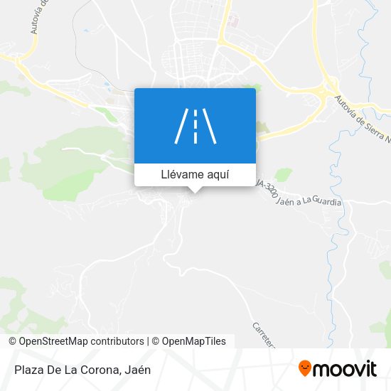 Mapa Plaza De La Corona