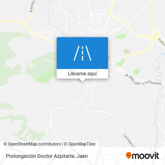 Mapa Prolongación Doctor Azpitarte