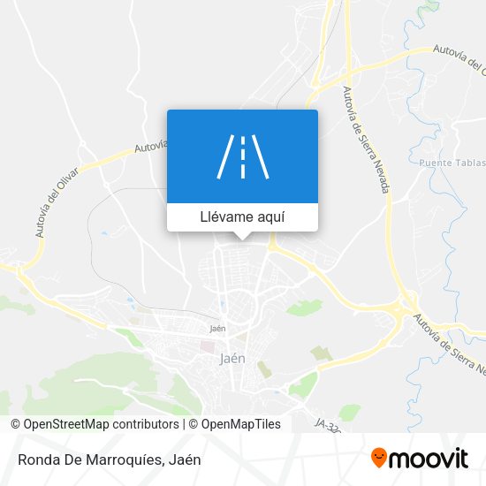 Mapa Ronda De Marroquíes
