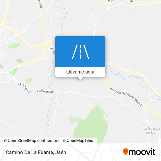 Mapa Camino De La Fuente
