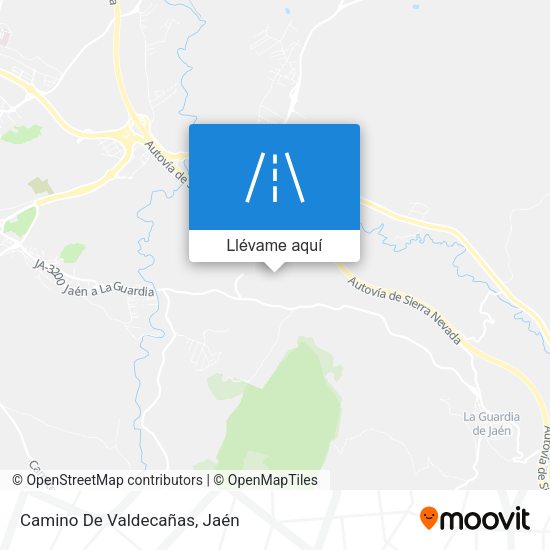 Mapa Camino De Valdecañas