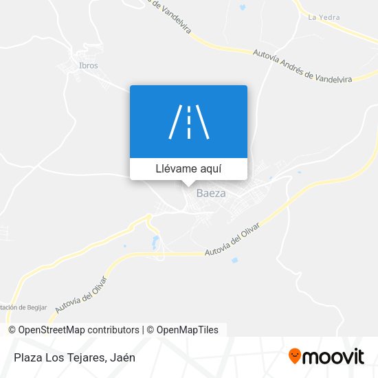 Mapa Plaza Los Tejares