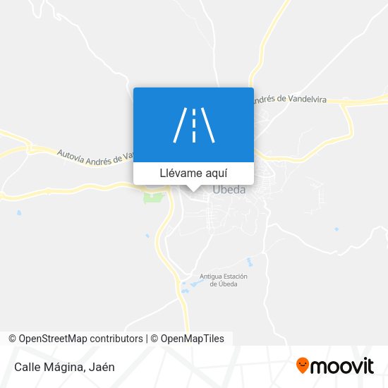 Mapa Calle Mágina