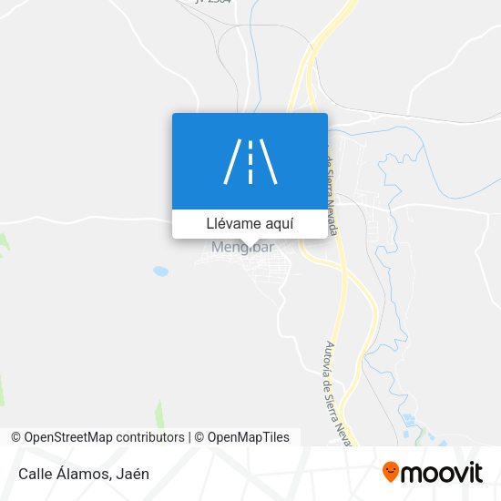 Mapa Calle Álamos