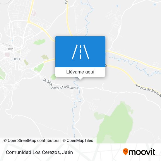 Mapa Comunidad Los Cerezos