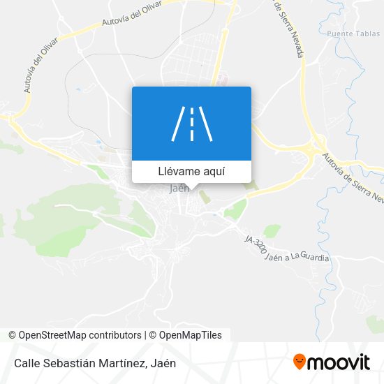 Mapa Calle Sebastián Martínez