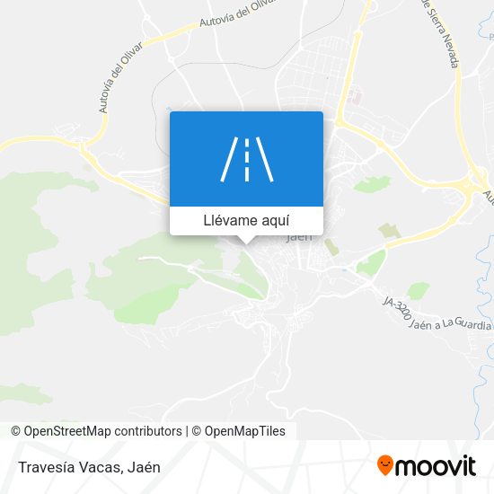 Mapa Travesía Vacas