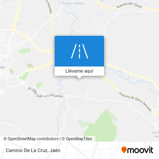 Mapa Camino De La Cruz