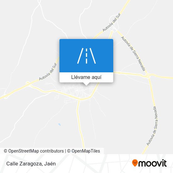 Mapa Calle Zaragoza