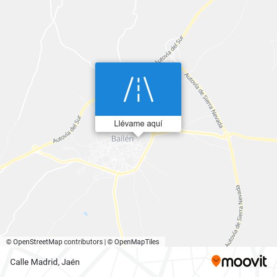 Mapa Calle Madrid