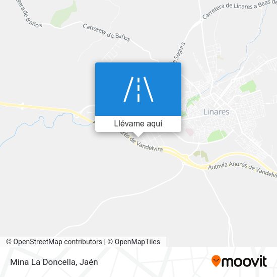 Mapa Mina La Doncella