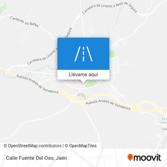 Mapa Calle Fuente Del Oso