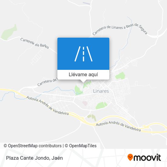 Mapa Plaza Cante Jondo