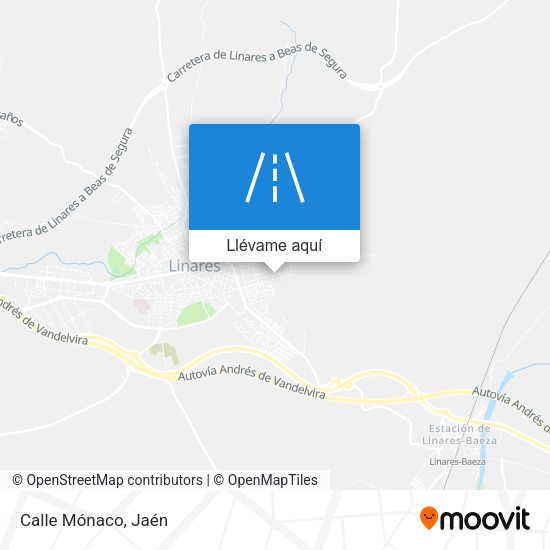 Mapa Calle Mónaco